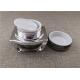 Square Shape PP PE Acrylic Jars For Cosmetics 15 / 30G 62 * 60 * 55MM