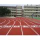 Polyurethane Jogging Track Flooring , Comfortable Synthetic Jogging Track 
