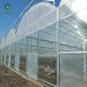 120km/H Multi Span Polycarbonate Aluminium Greenhouse With Irrigation System