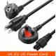 power cord One stop manufactuer 90 degree power cord with worldwide certificates power cords extesion cords VDE /UC/SAA/