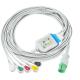 Promed one-piece ECG Cable and leadwires 14Pin ECG cable 5channel EKG Cable