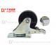 Anti Static Plate Caster Wheels For Hand Cart / Lean Tube Shelves