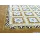 Decorative Handmade Woollen Carpet , 100 Wool Carpet Pile Height 12mm