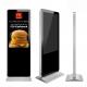 Indoor Vertical Floor Standing Digital Signage 49'' Network Android Advertising Player