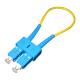 LC SM MM PC MTRJ MTP/MPO APC UPC Multimode Fiber Optic Adapter Loopback