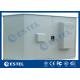 Two Compartment Cooler Outdoor Communication Cabinets Assembled Structure IP55