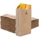 Food Delivery Kraft Paper Bag for Food Bio-Degradable Customized Size Reasonable