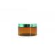 Amber PET 64mm 300ml Clear Cosmetic Jars