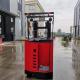 4.5m 5m lifting height Standing electric reach forklift trucks small turning radius for supermarket storage