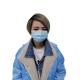 Breathable Disposable Face Mask , Safety Breathing Mask For Office / School