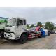 10 Ton Diesel Garbage Transport Truck , 4x2 Hook Lift Waste Truck