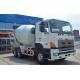 Euro III Refurbished Concrete Mixer Trucks Zoomlion Mixer Truck 10m3 With HINO 700 Chassis