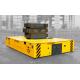 Steel Mill Die Transfer Cart Electric Trackless Transfer Trailer On Cement Floor