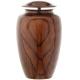 Cherry Wood Grain Finish Cremation Urn | Human Ashes Adult Memorial urn, Burial, Funeral Cremation Urns | 200 Cubic