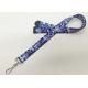 Design Your Own colorful sublimation lanyard with metal hook and Safety breakaway