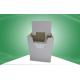Custom Cardboard Recycling Bins Display With Divider for Promoting Wall Paper Roll