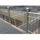 Industrial Grade Galvanised Steel Walkway Grating R13 Anti Slip