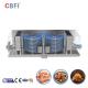 Freon Refrigeration IQF Spiral Quick Freezer 1000kg Per Hour Food Industry Freezing Machine