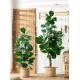 Real Touch Fake Plants And Trees Fiddle Leaf Fig Tree In Pot