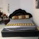 2000x1500mm Luxury Italian Bed 126 Inch Modern Solid Wood Bedroom