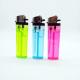 Customizable Disposable/Refillable Flint Plastic Lighter for Cigarette Smoking 77mm/80mm