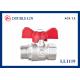 1/2  To 1   Male X Female 16 Bar Brass Ball Valve With T Handle