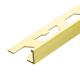 Furniture Use 2.7m Brass Decorative Strips L Shaped Tile Trim