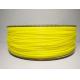 High Strength Yellow HIPS 3d Printer Filament 1.75 Mm Dimensional Accuracy +/- 0.03mm