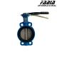 DN125 Carbon Steel Butterfly Valve With EPDM Seal And Stainless Steel Plate For