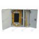 Durable Fiber Optic Distribution Box / Fiber Splitter Box 24 Ports 24 Cores