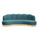 215x80x88cm European Modern Tufted Sofa For Living Room Furniture