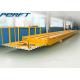 30 ton die and mold rail guided transfer cart with electric material handling equipment