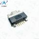 Vertical MIL-DTL-83513 Rectangular Socket Micro D PCB Connector Gold Over Nickel Contact Plating GMR7580-9S2BPN