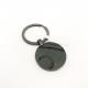Silver Metal Keychain Holder with Zinc Alloy for Long-lasting Durability