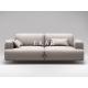 High Quality European Style Linen Fabric Sectional Sofa Set Designs