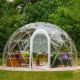 Customized Logo 2.9m Igloo Dome Tent Transparent PVC For Garden House