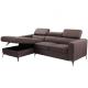 Stain Resistant Sectional Couch Bed , Multifunctional Retractable Sofa Bed
