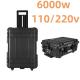 LiFePO4battery 6000W Portable Power Station Solar Generator for Outdoor Activities