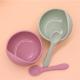 Microwave Baby Silicone Bowls Sustainable Safety BPA Free Eco Friendly