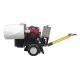 Highway Pavement Grooving Machine , 25hp Concrete Road Cutter
