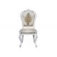 Elegant Retro Wood Carving Family European Dining Chairs