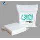Cleanroom Wipers for Lint Free Laser Cut White 100% Polyester No Lint Left Behind