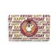 Personalization Plastic Christmas Cards Full Color Printing Custom Thanksgiving Cards