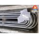 ASTM A213 / ASME SA213 TP444 Stainless Steel Seamless U Bend Tube Applied For Heat Exchanger