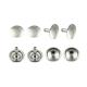 15mm Head Diameter Metal Rivet Studs for Custom Clothing and Bags Double Side Design