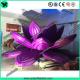 Giant Wedding Decoration Inflatable Lotus , Oxford Inflatable Purple Flower