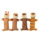 Smile Lion Plush Pet Toys Environmentally Friendly PP Cotton Material