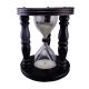 8 Hour Sand Timer Hourglass Stool Wood Color Customized ODM