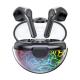 Cracked Colorful True Wireless Stereo Earphones In Ear BT5.0 for Smartphone