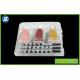 Environmental Plastic Cosmetic Trays organizer , acrylic cosmetic tray